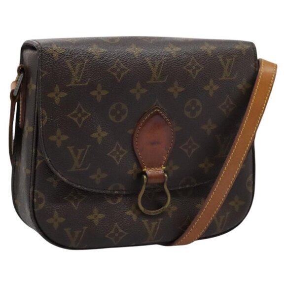 LOUIS VUITTON Monogram Saint Cloud GM Shoulder Bag M51242 LV Auth - Picture 1 of 16